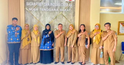 Paparan Inovasi di Ruang Kepala Badan Riset dan Inovasi Daerah (BRIDA) Provinsi Nusa Tenggara Barat